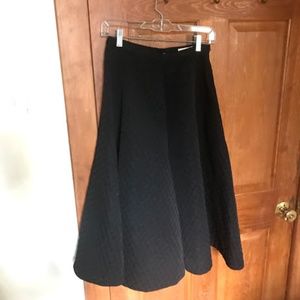 H&M Textured A-line Skirt